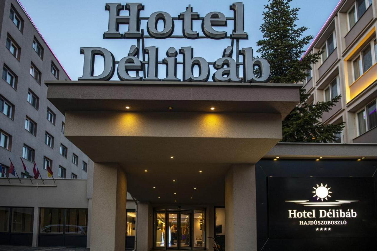 Hotel Delibab Hajdúszoboszló Buitenkant foto